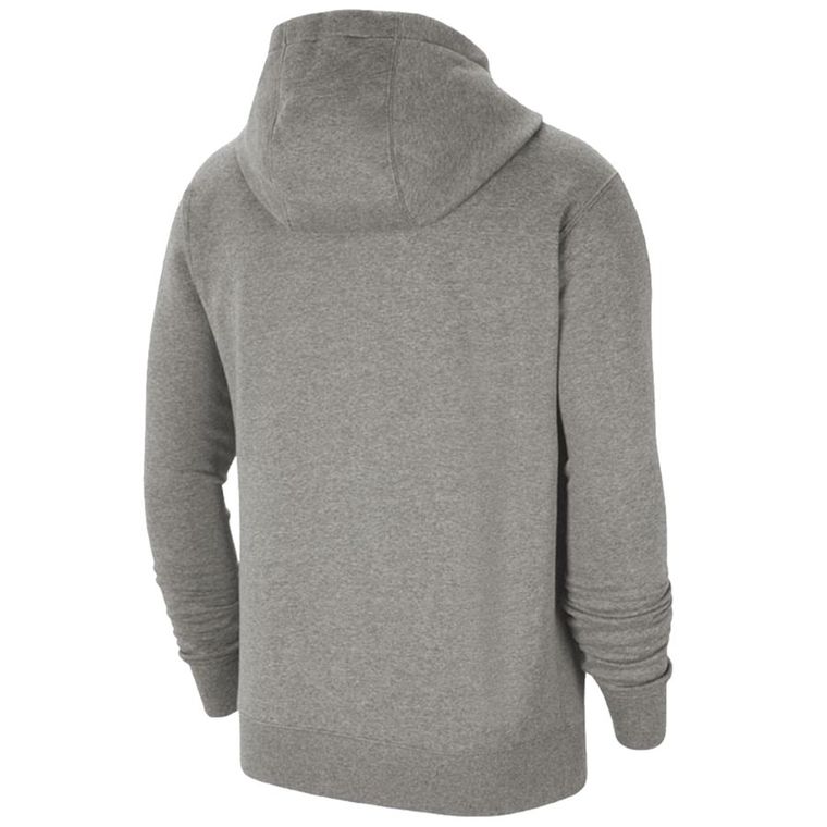 Bluza męska z kapturem, rozpinana, jasnoszara, Nike Park 20 Fleece FZ Hoodie