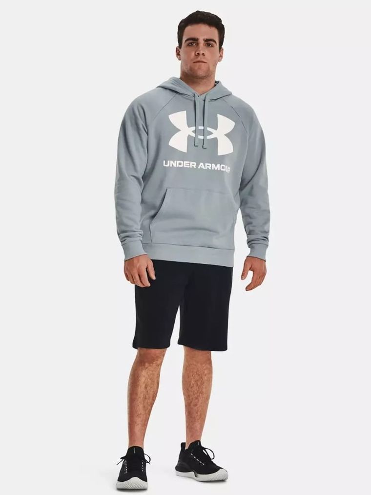 Bluza męska z kapturem, szara, Under Armour