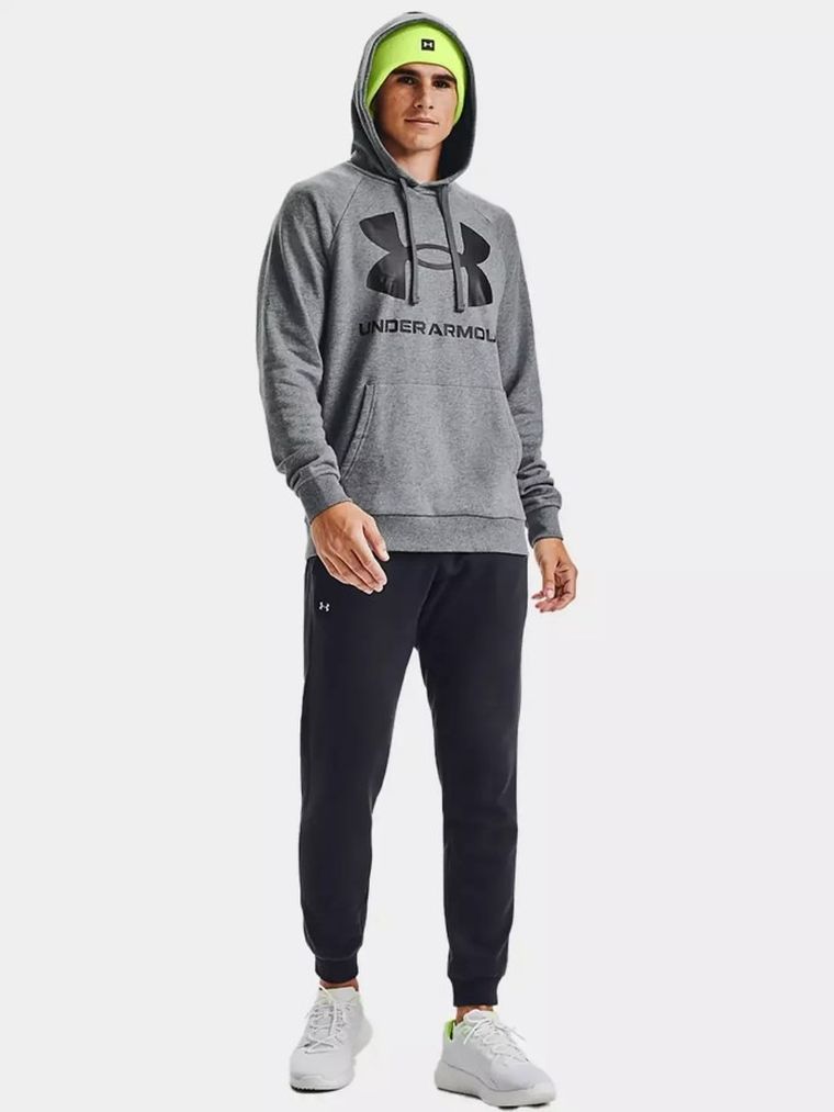 Bluza męska z kapturem, szara, Under Armour