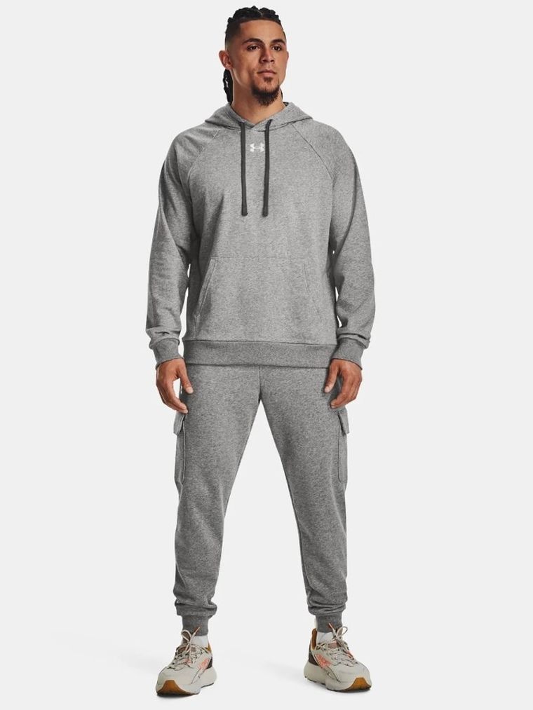 Bluza męska z kapturem, szara, Under Armour