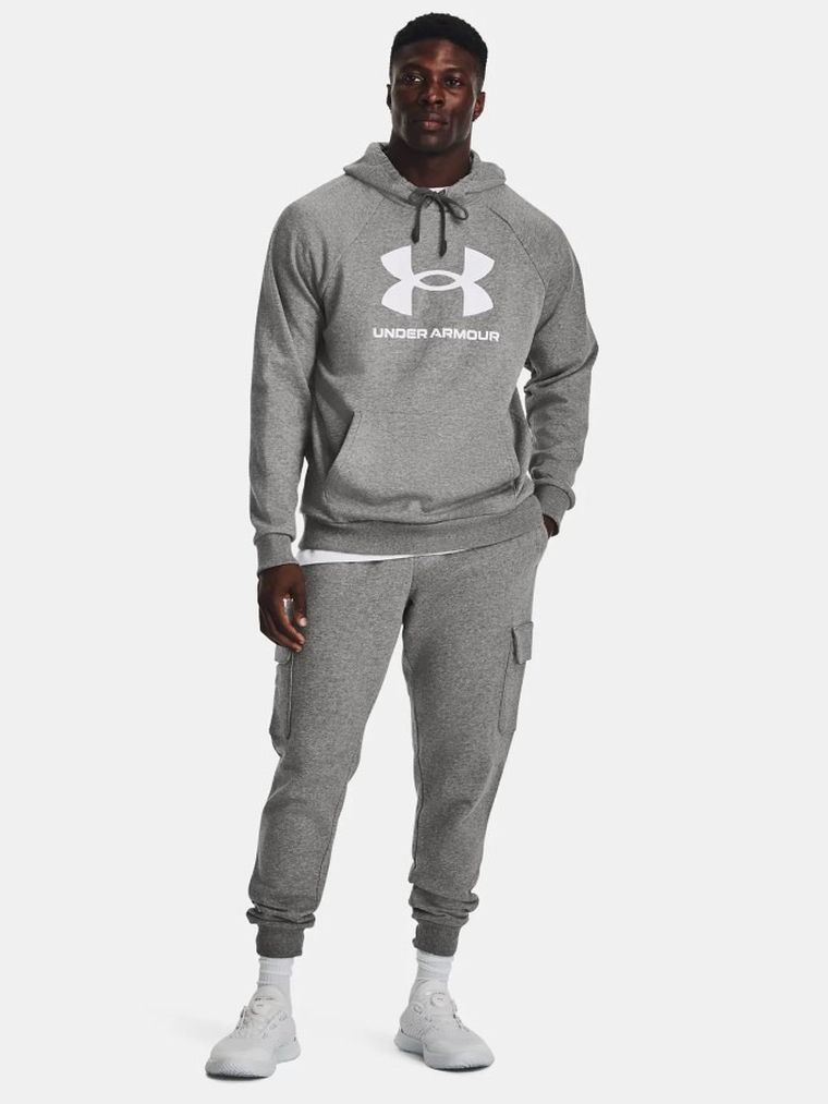 Bluza męska z kapturem, szara, Under Armour