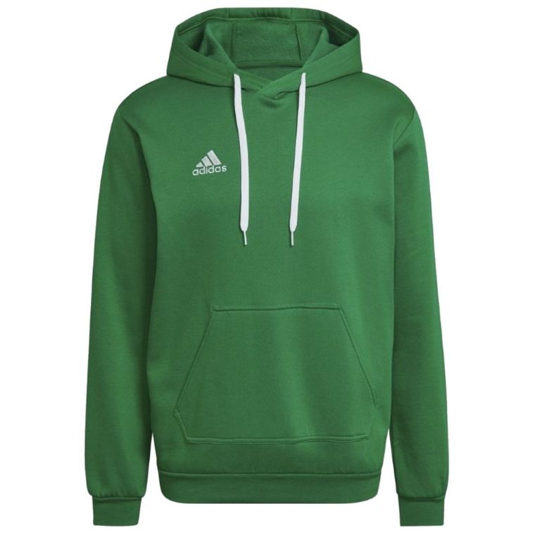 Bluza męska z kapturem, zielona, Adidas Entrada 22