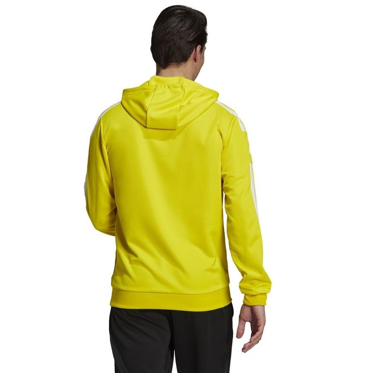 Bluza męska z kapturem, żółta, Adidas Squadra 21 Hoody