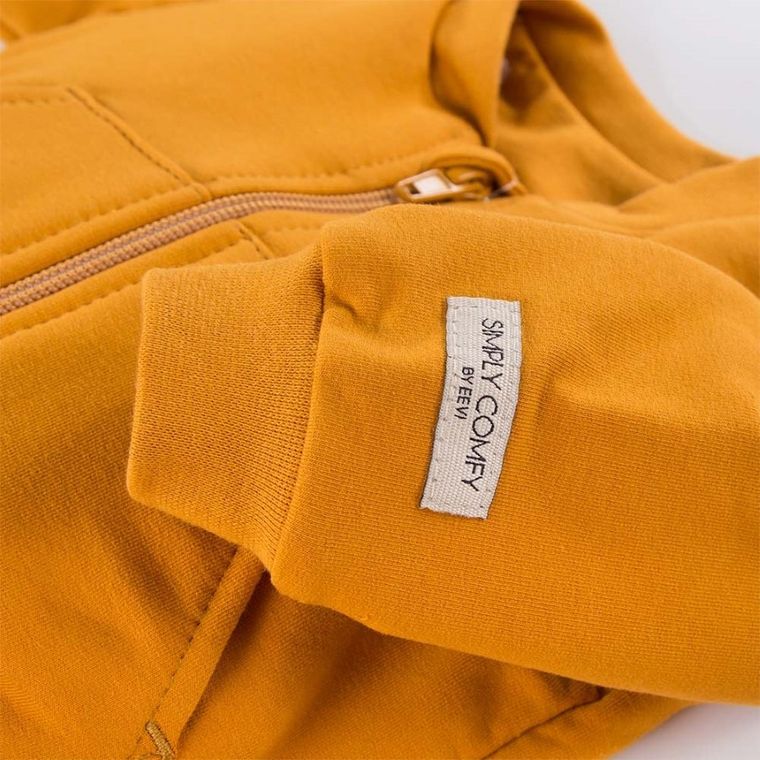 Bluza niemowlęca, rozpinana, żółta, Eevi