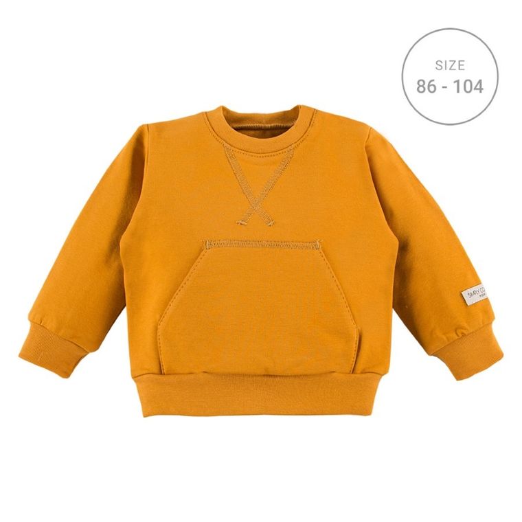 Bluza niemowlęca, żółta, Eevi