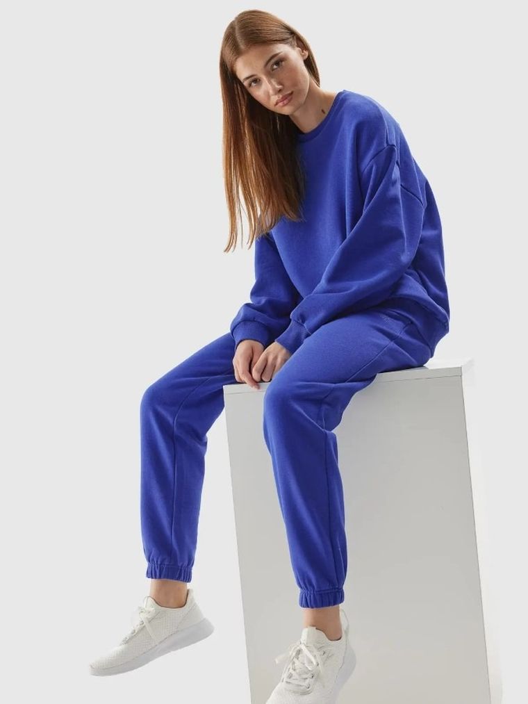 Bluza, unisex, niebieska, 4F