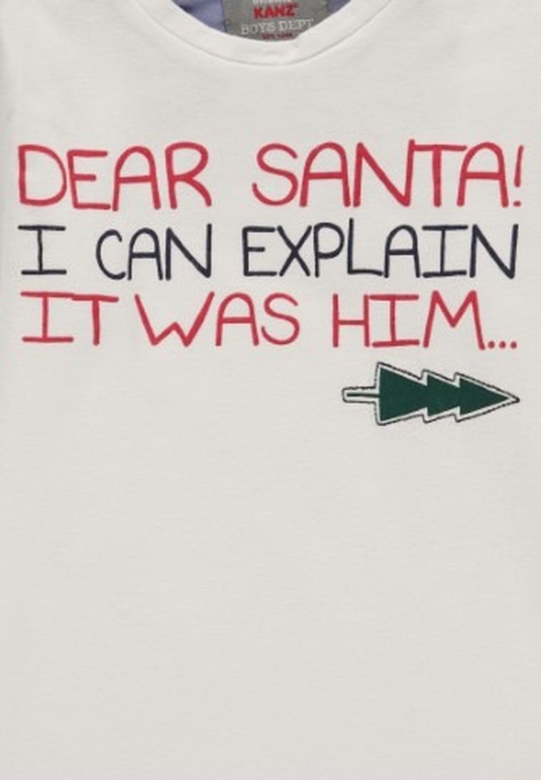 Bluzka chłopięca z długim rękawem, biała, Kanz