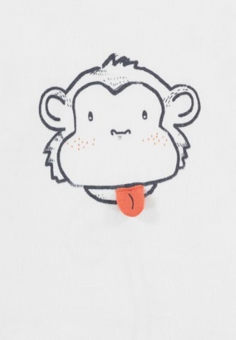 Bluzka chłopięca z długim rękawem, biała, Tom Tailor