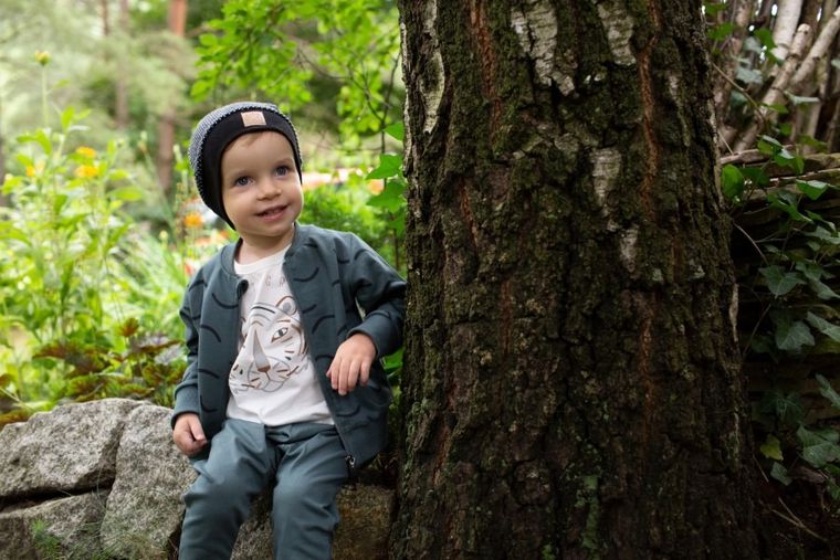 Bluzka chłopięca z długim rękawem, ecru, Pinokio