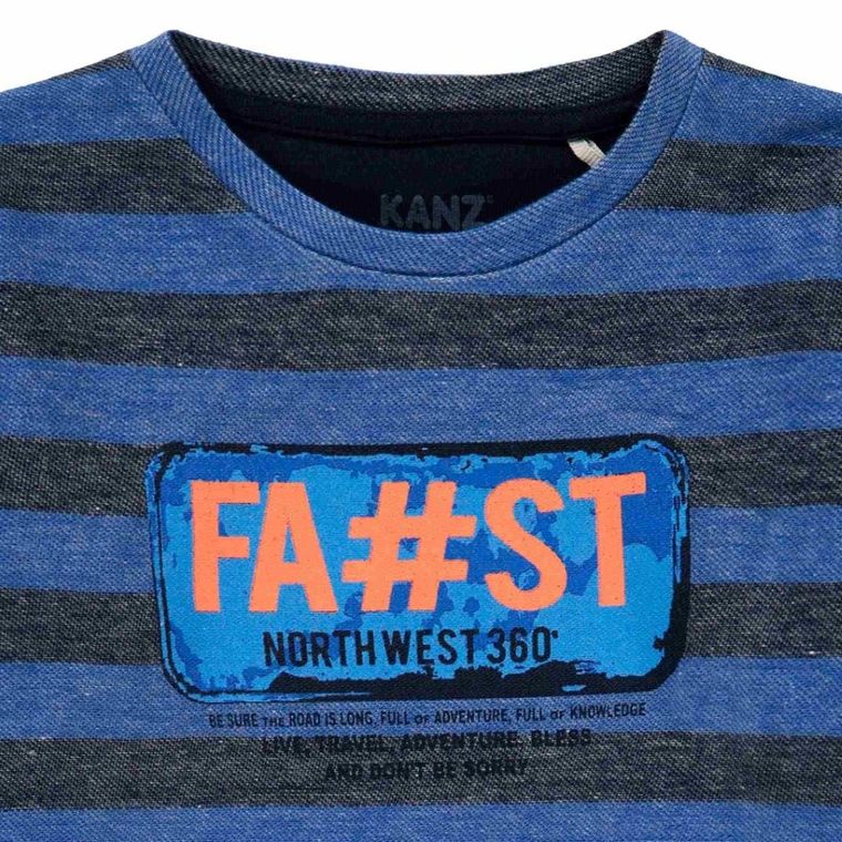 Bluzka chłopięca z długim rękawem, mix, Kanz