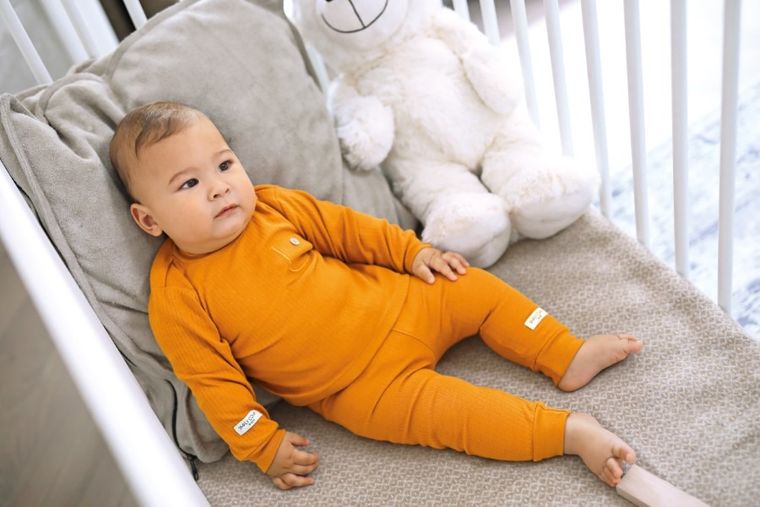 Bluzka chłopięca z długim rękawem, żółta, Eevi