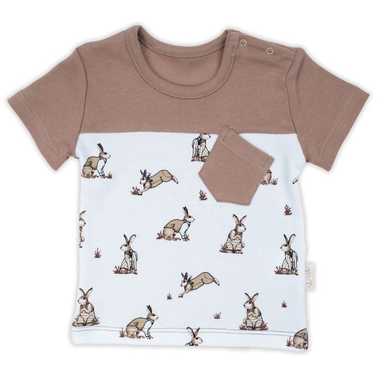 Bluzka chłopięca z krótkim rękawem, mix, Nicol