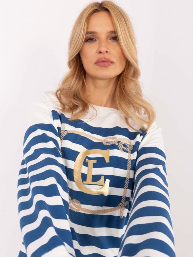 Bluzka damska z długim rękawem, mix, Calimera