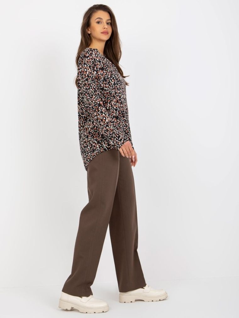 Bluzka damska z długim rękawem, mix, Sublevel