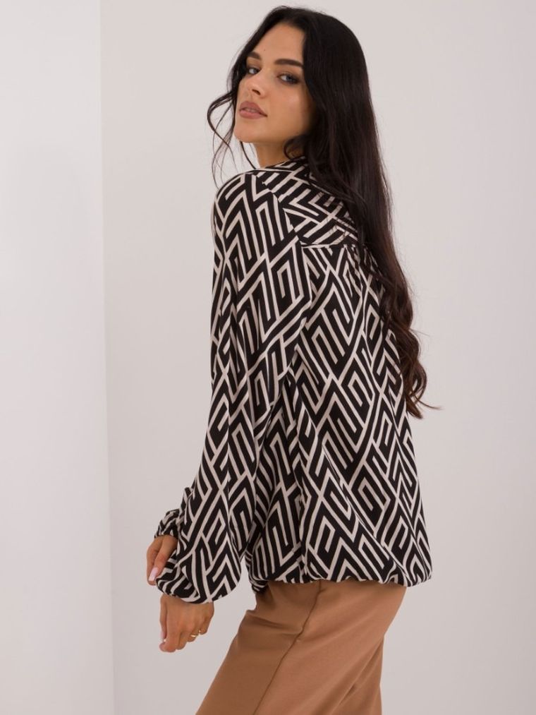 Bluzka damska z długim rękawem, mix, Sublevel