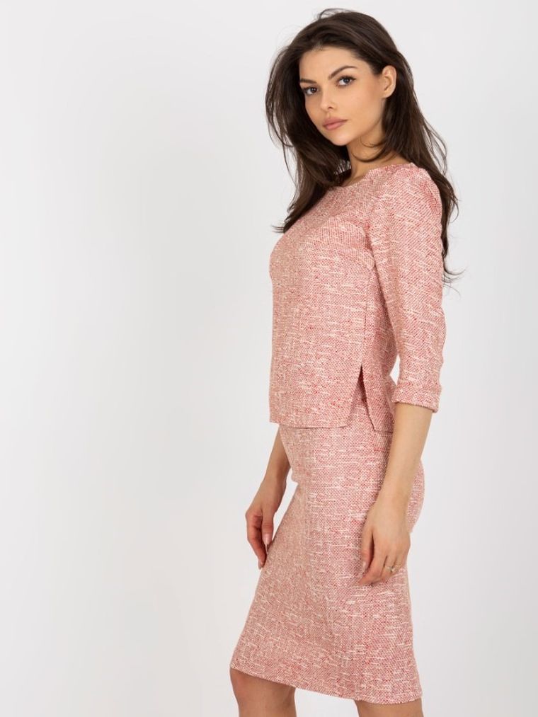 Bluzka damska z rękawem 3/4, mix, Lakerta