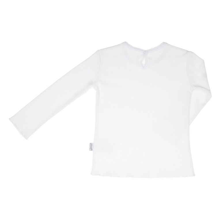 Bluzka dziewczęca, biała, Nicol