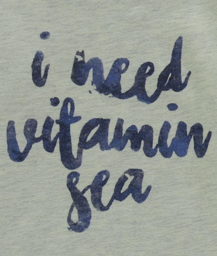 Bluzka dziewczęca z długim rękawem, beżowa melanż, I need vitamin sea, Tom Tailor