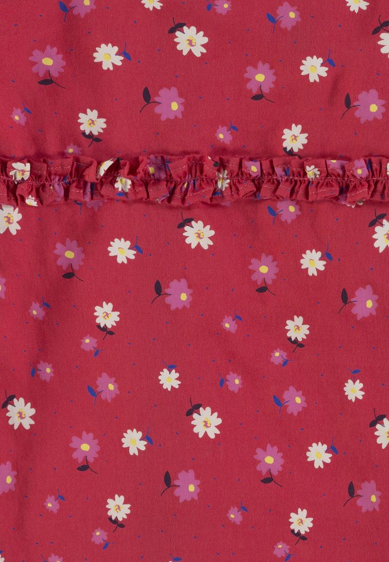 Bluzka dziewczęca z długim rękawem, czerwona, Tom Tailor