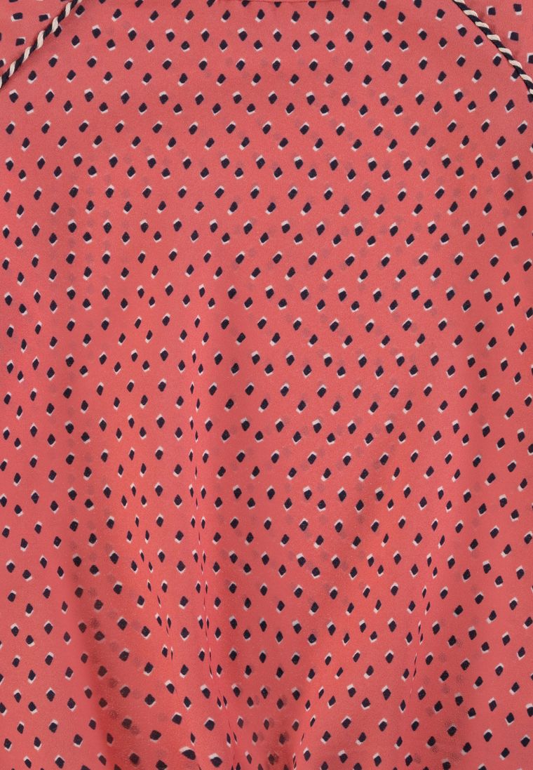 Bluzka dziewczęca z długim rękawem, czerwona, Tom Tailor