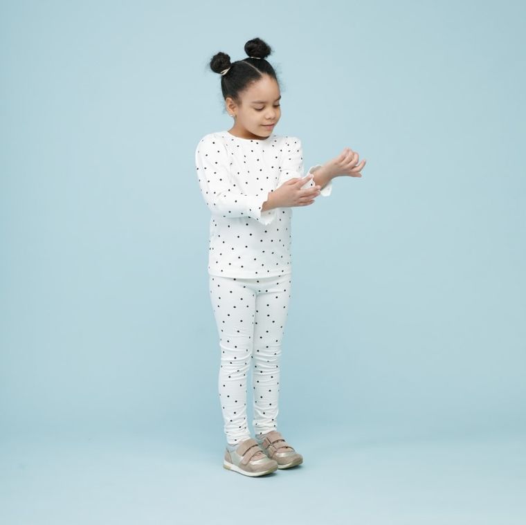 Bluzka dziewczęca z długim rękawem, ecru, Pinokio