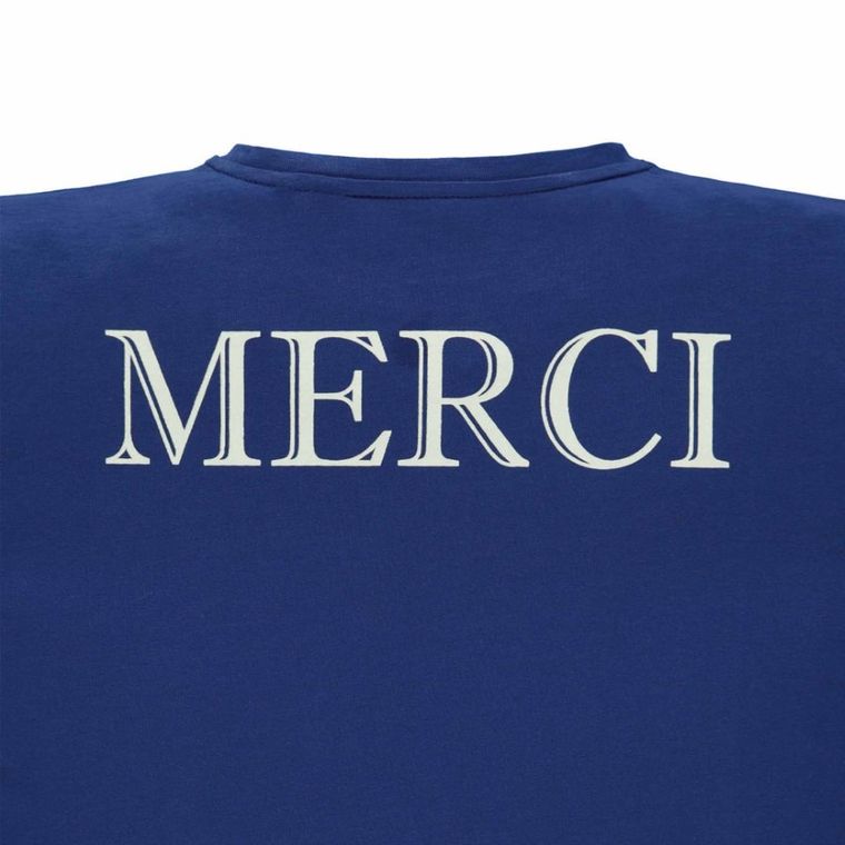 Bluzka dziewczęca z długim rękawem, niebieska, Marc O'Polo