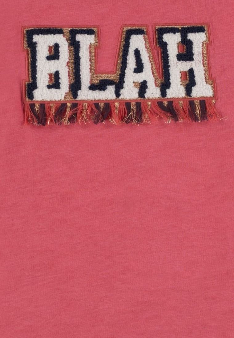 Bluzka dziewczęca z długim rękawem, różowa, Tom Tailor