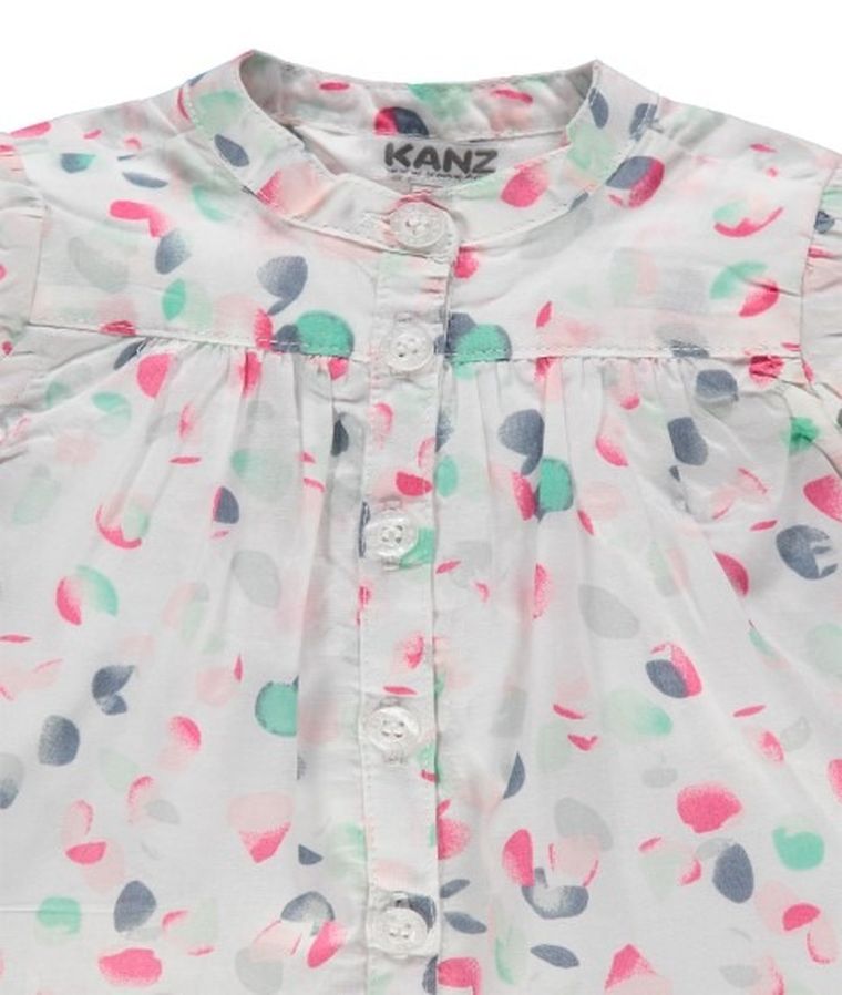 Bluzka dziewczęca z krótkim rękawem, mix, Kanz