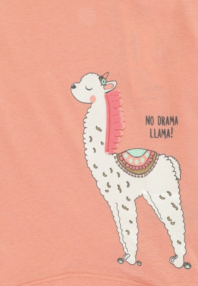 Bluzka dziewczęca z krótkim rękawem, pomarańczowa, Tom Tailor