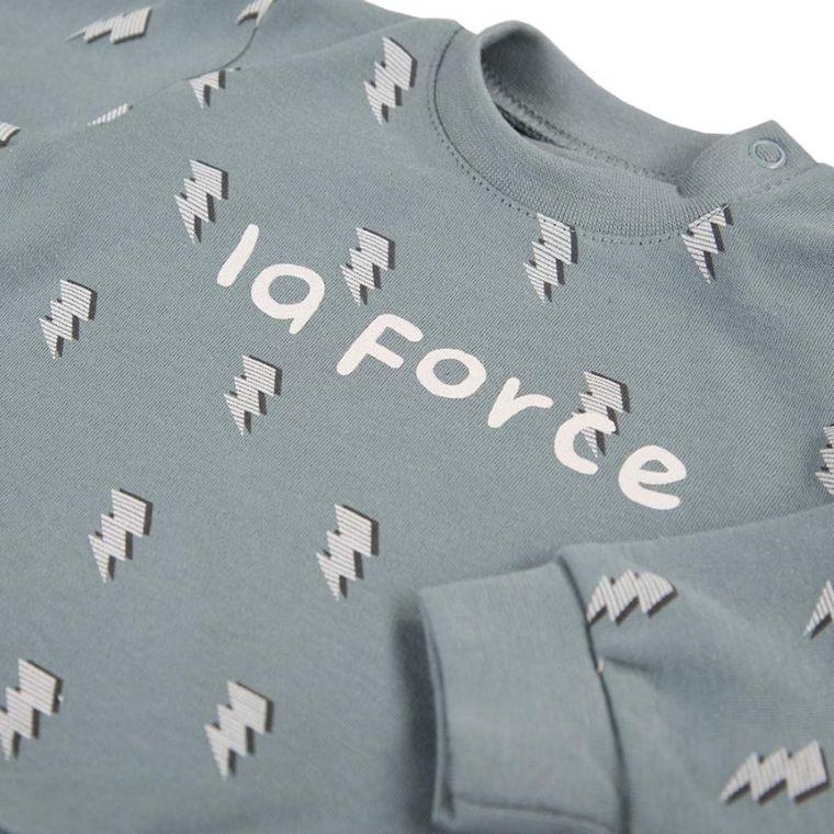 Bluzka niemowlęca z długim rękawem, zielona, La Force, Eevi