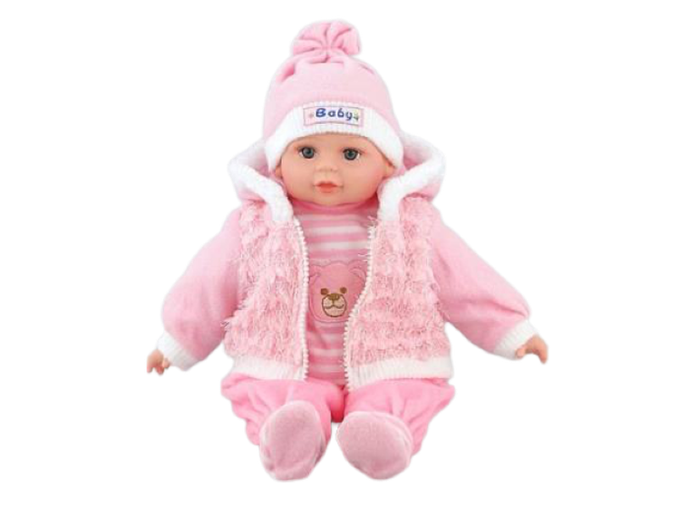 Bobas, lalka interaktywna, 35 cm