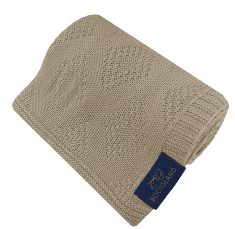 Bocioland, Como, kocyk bambusowy, beż