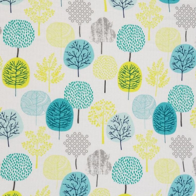 Bocioland, Las, pieluszka bambusowa, 75-75 cm