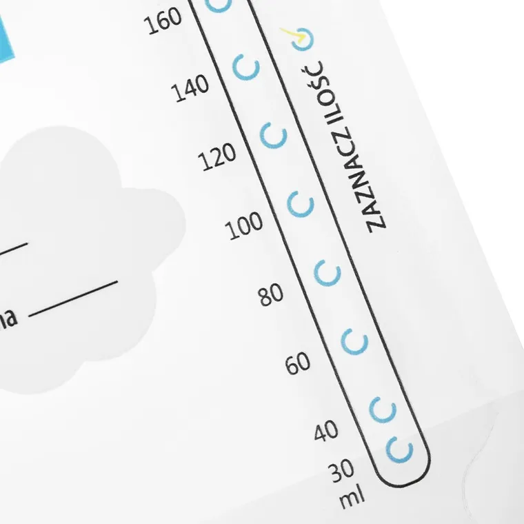 Bocioland, woreczki do przechowywania pokarmu, 50 szt.