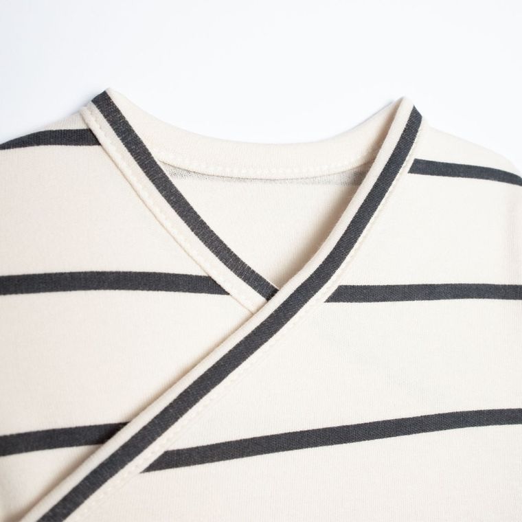 Body chłopięce z długim rękawem, ecru, Nicol