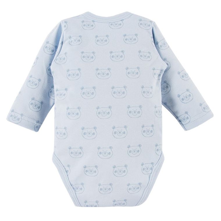 Body chłopięce z długim rękawem, niebieskie, Big Bear, Eevi