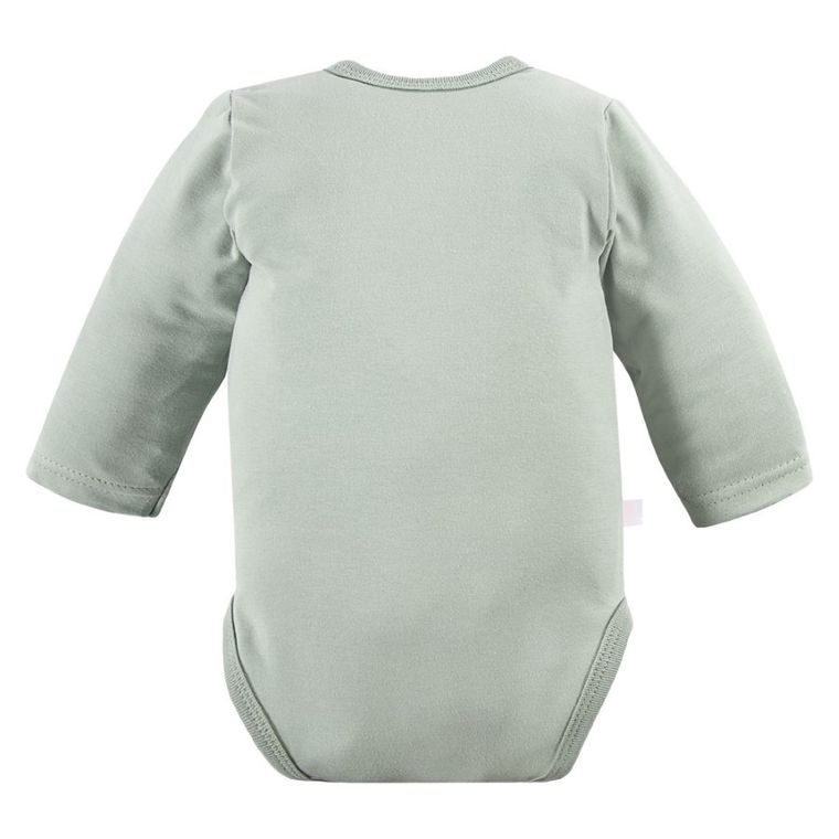 Body chłopięce z długim rękawem, zielone, Eevi