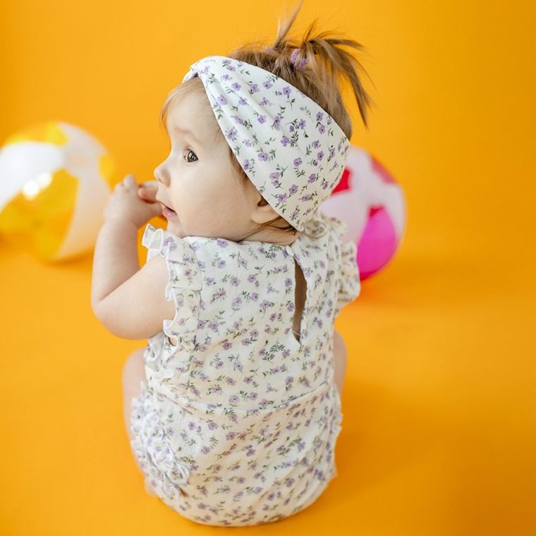 Body dziewczęce bez rękawów, ecru, Eevi