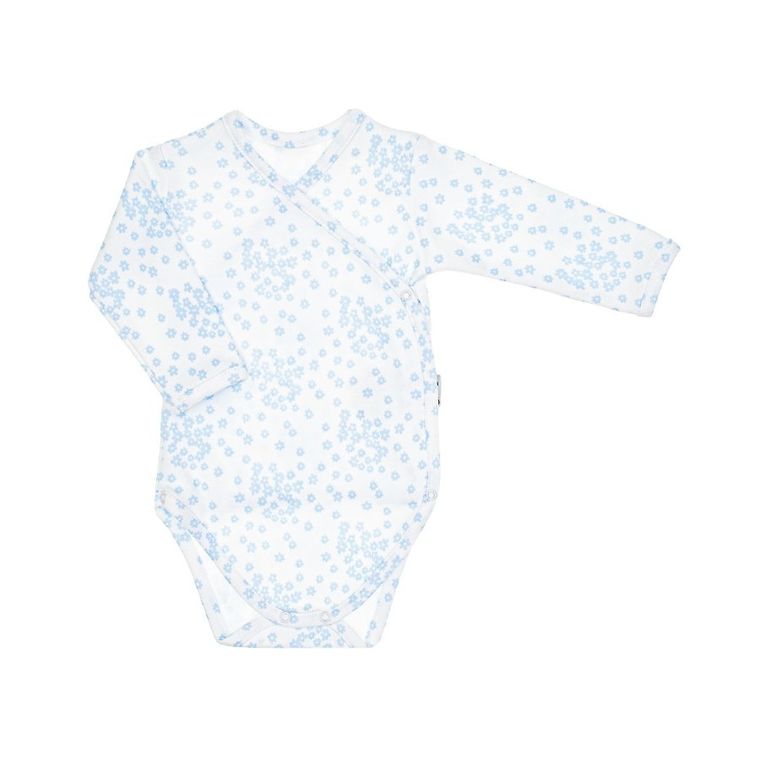 Body dziewczęce z długim rękawem, białe, Nicol