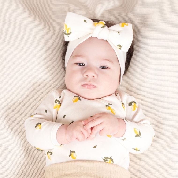 Body dziewczęce z długim rękawem, ecru, Nicol