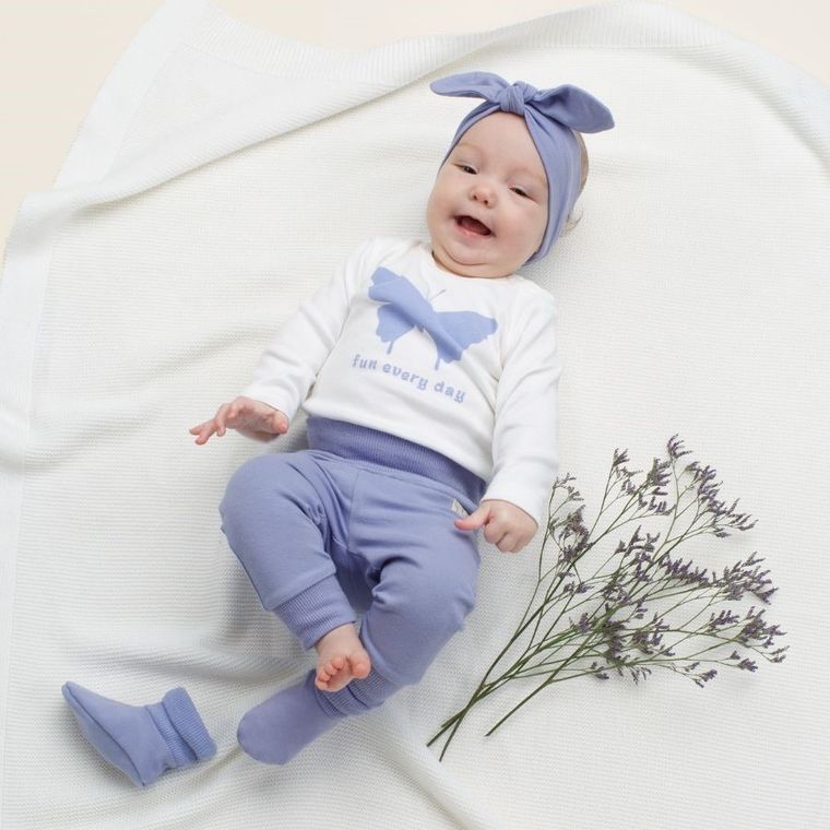 Body dziewczęce z długim rękawem, ecru, Pinokio