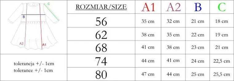 Body sukienka z długim rękawem, różowe, Nicol