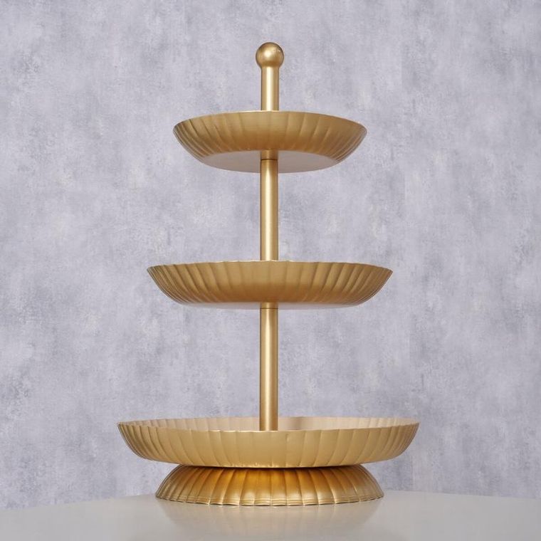 Boltze, Clio, patera trzypoziomowa, wys. 40,5 cm