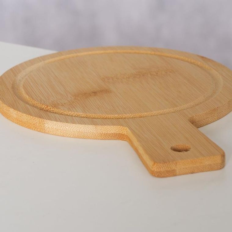 Boltze Home, bambusowa deska do krojenia, Baldo, Ø 14 cm