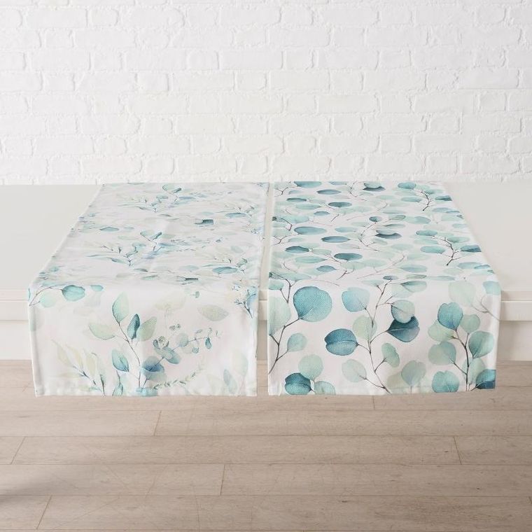 Boltze Home, bieżnik dekoracyjny z motywem roślinnym, Eukana, 40-140 cm