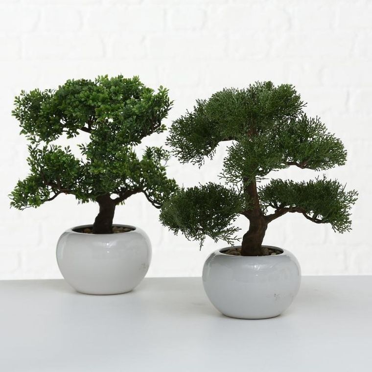 Boltze Home, Bonsai, sztuczna roślina doniczkowa, 33 cm