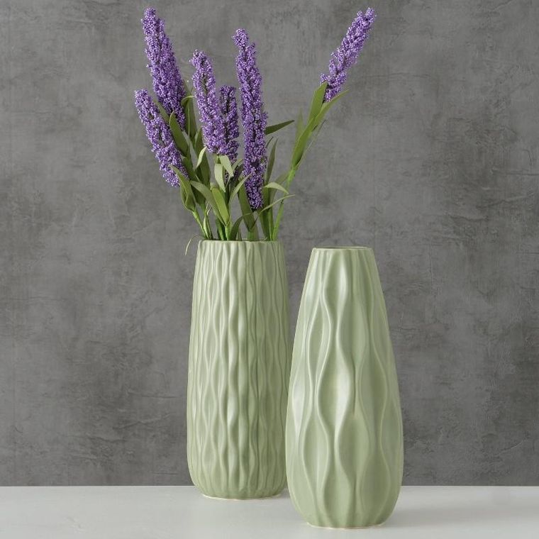 Boltze Home, ceramiczny wazon, Luana, 25 cm