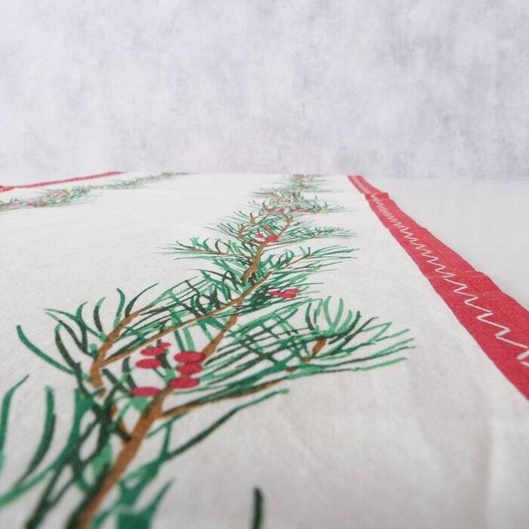 Boltze Home, Charlene, świąteczny bieżnik na stół z bawełny, 140 cm