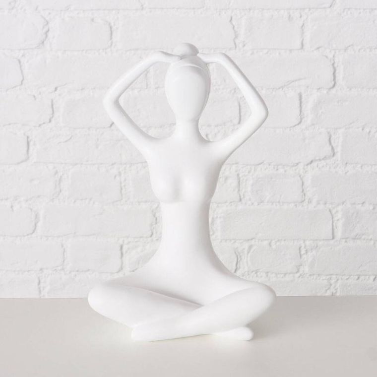 Boltze Home, figura joginki, Yoga, wys. 29 cm