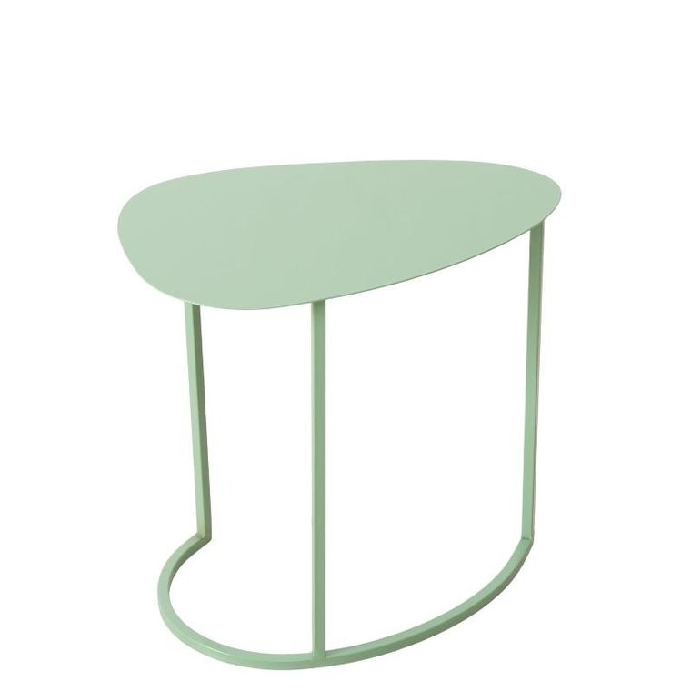 Boltze Home, Jerry, zestaw dwóch stolików kawowych, łezka, metalowych